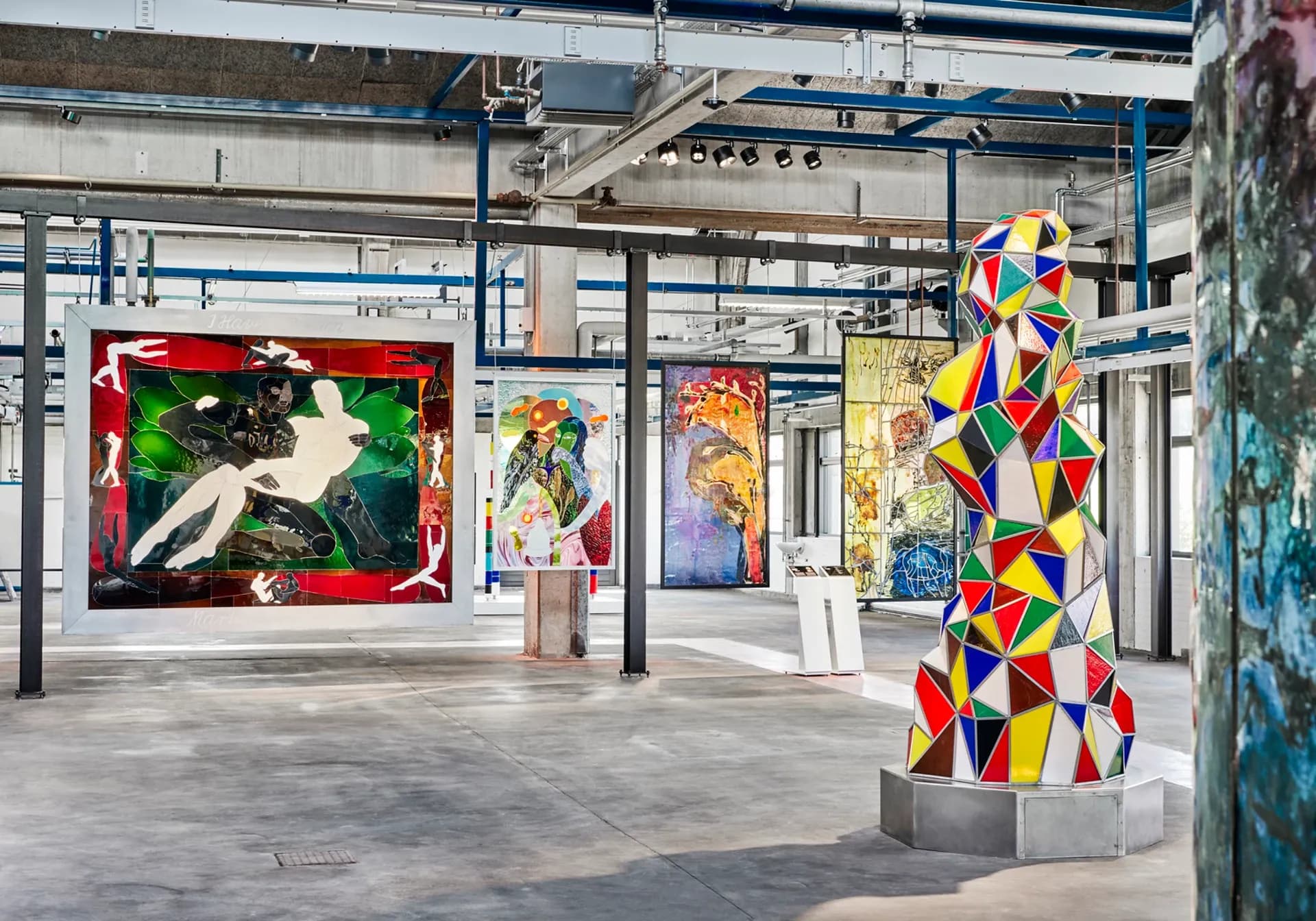 Holmegaard museeum in Denmark exhibition